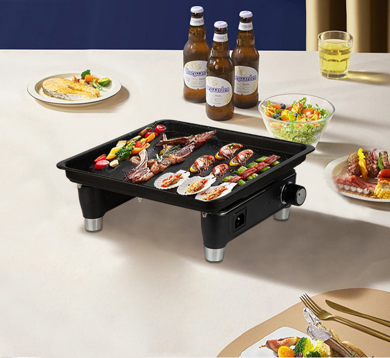 Graphene electric baking tray